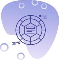 Infographic elements Gradient Bubble Icon vector