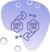 Infographic elements Gradient Bubble Icon vector