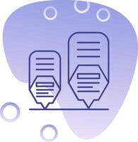 Infographic elements Gradient Bubble Icon vector