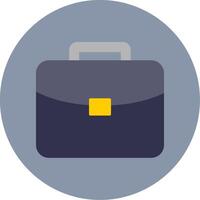 Brief Flat Circle Icon vector