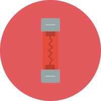 Fuse Flat Circle Icon vector