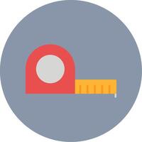 Tape Flat Circle Icon vector