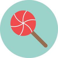 Candy Flat Circle Icon vector