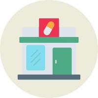 Pharmacy Flat Circle Icon vector