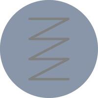 Spring Flat Circle Icon vector