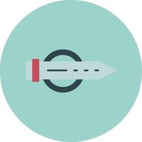 Belt Flat Circle Icon vector