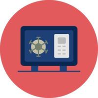 Flat Circle Icon vector