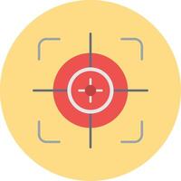 Flat Circle Icon vector