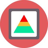 Flat Circle Icon vector