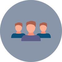 Flat Circle Icon vector