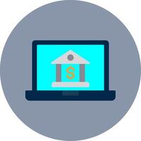 Flat Circle Icon vector