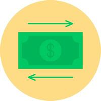 Flat Circle Icon vector