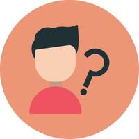 Flat Circle Icon vector