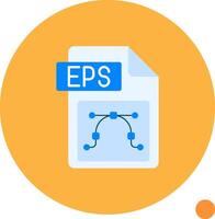 Eps file format Long Circle Icon vector