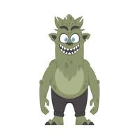 This adorable creature is very enjoyable and can make people giggle. Cartoon style. vector