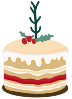 Noël gâteau, gâteau sucré png