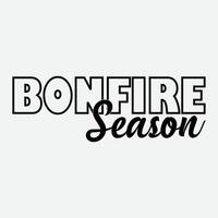 Bonfire night t- shirt design.Bonfire season,Summer nights bonfire lights ,design,This is my boom stick,Feel Sleep tonight With A Firefightersafe . vector