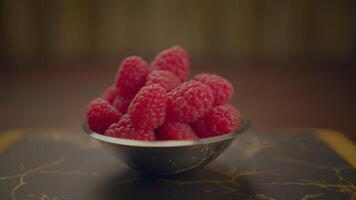 reif frisch Beeren Superfood zum gesund Lebensstil Entgiftung Gesundheitswesen Konzept video