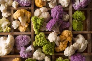 The Colors of cauliflower photo