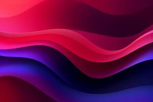 AI Generative Light blue violet deep purple magenta pink burgundy red abstract background Color gradient ombre Dark Wave fluidBright wavy line spotNeon glowflashshineDesignTemplateRough grain no photo