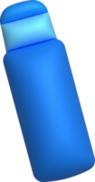 3d illustrazione campeggio attrezzatura design ,contenitore acqua bottiglie per sport png