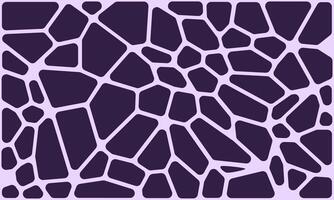 voronoi, geométrico modelo antecedentes formando Roca Fundación formación. vector