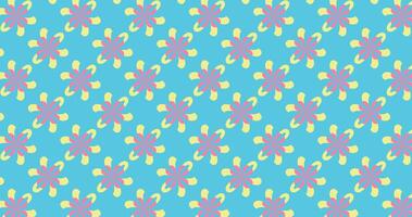 Hand drawn abstract ditsy flowers seamless pattern. Repeating floral vector pattern. Ditsy print in shabby chic calico.