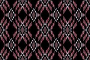 Ethnic Seamless pattern Ikat geometric Indian style.Tribal ethnic vector texture. seamless striped pattern in Aztec style.Indian,Gypsy,African rug. Bohemian.