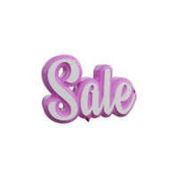 Sale 3d transparent text design png