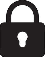 Lock security icon symbol vector image. Illustration of the key secure access system vector design. EPS 10