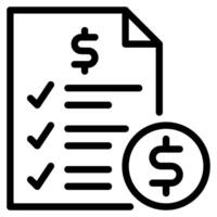 Outline-Financial Management and Investment-64px vector