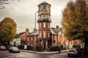 AI Generative Brixton Windmill in London England UK photo