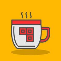 Hot cocoa Vector Icon Design