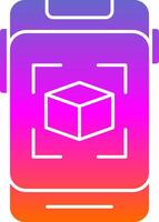 Augmented Reality Vector Icon Design