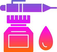 diseño de icono de vector de tinta