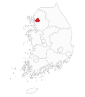 Seul mapa, Seul cidade mapa, capital do sul Coréia mapa png