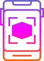 Augmented Reality Vector Icon Design