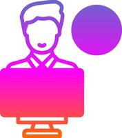 Programmer Vector Icon Design