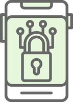Cyber Security Vector Icon Design