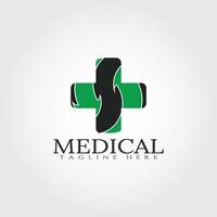 médico o médico icono para web o aplicación vector