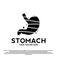 stomach or gastric icon for web or app vector