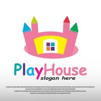 play house icon for web or app vector