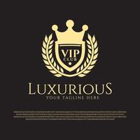 luxury icon for web or app vector