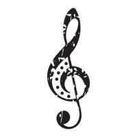 music notes icon for web or apps vector