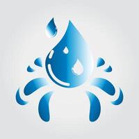 droplet icon for web or app vector