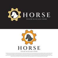 horse icon for web or apps vector