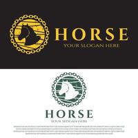 horse icon for web or apps vector