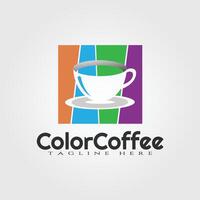 café icono para web o aplicación vector