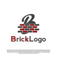 brick icon for web or apps vector