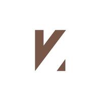 Initial letter k logo design template vector